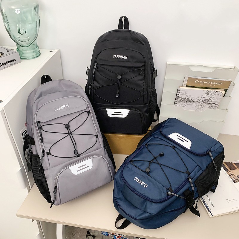 Mochila transfronteriza deportiva al aire libre mochila de gran capacidad de tendencia simple para hombres y mujeres viajar bolsas escolares bolsas de viaje