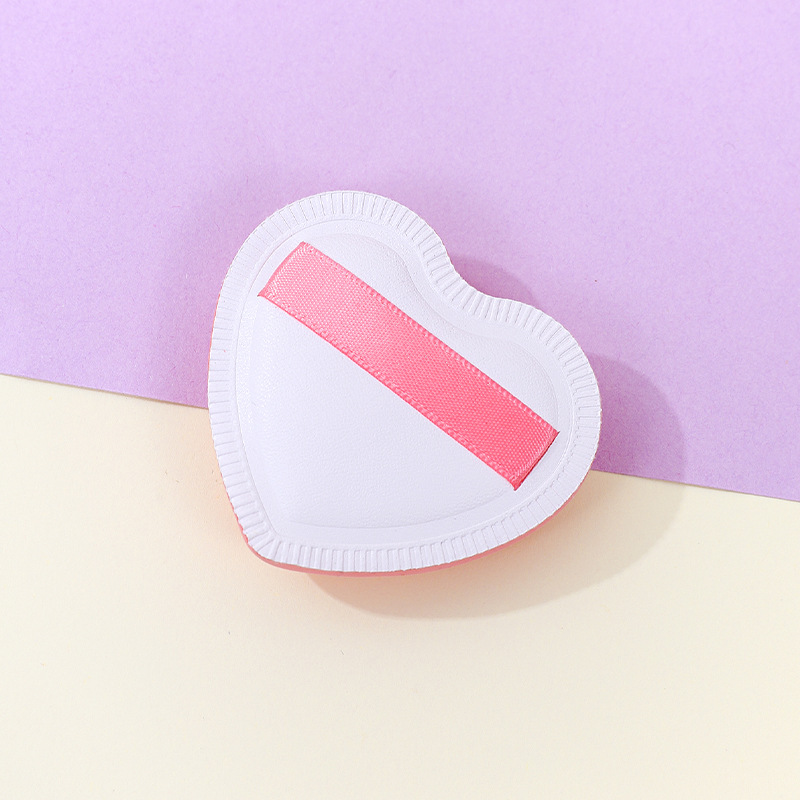 Customized triángulo polvo marshmallow fija esponja q bala suave no comer polvo herramienta de maquillaje impresión logo