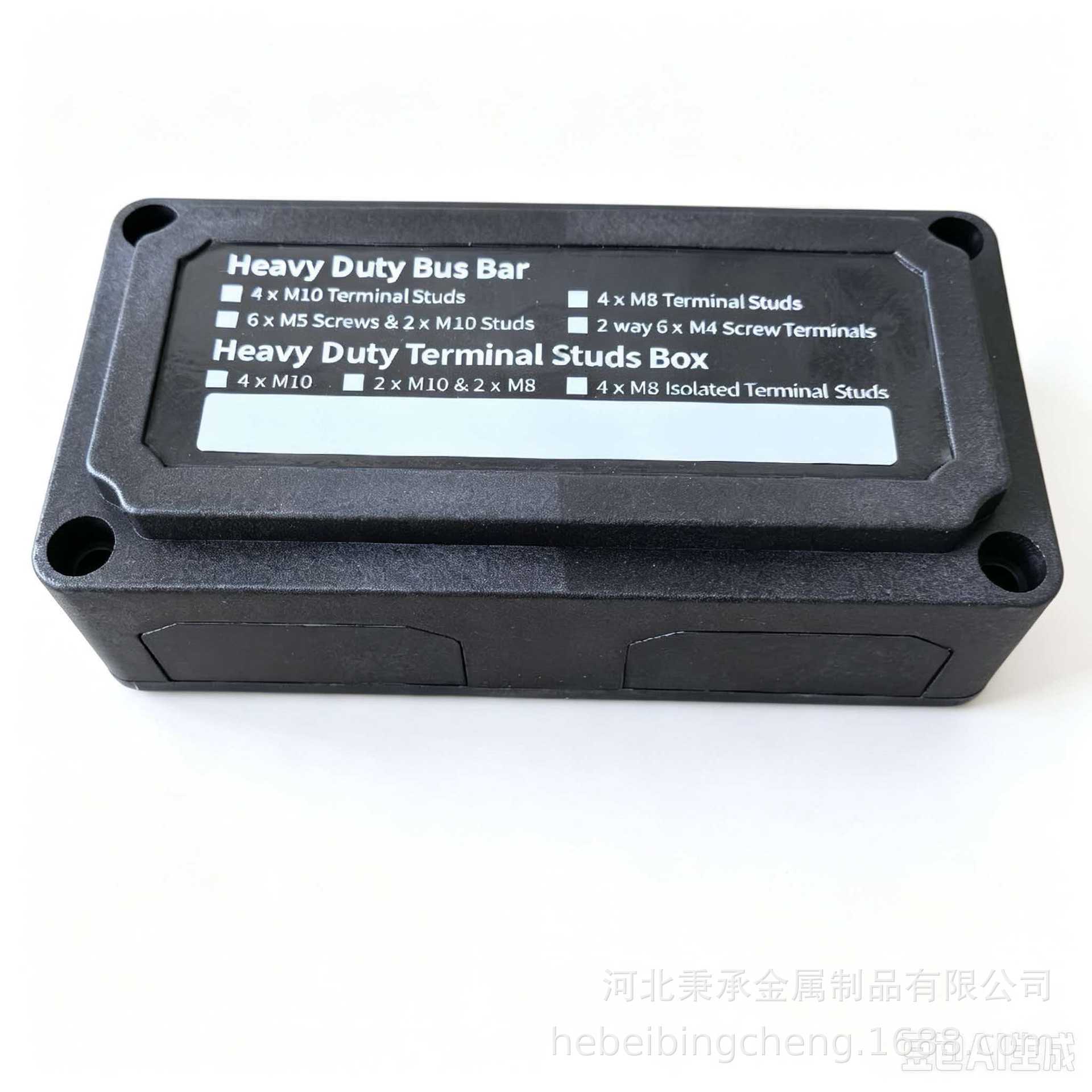 RV Yacht M8 4-way Busbar, 300A high-current 48V copper busbar, USP wiring busbar