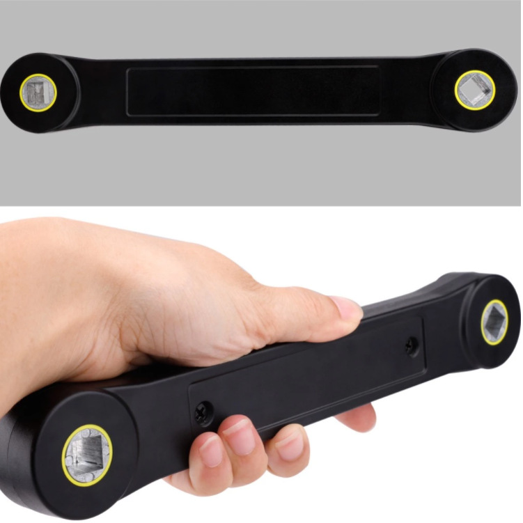 多功能延长扳手 汽车通用可调节组合四方套筒手动扭力延长活扳手