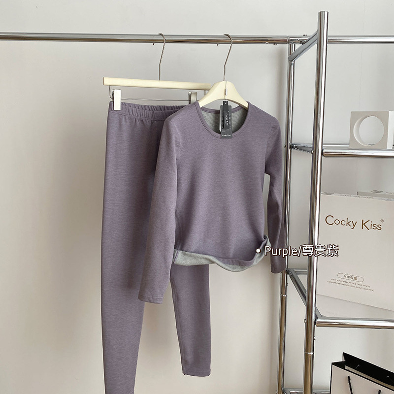 Engrosamiento de las mujeres pantalones otoño caliente delgado sin costuras adelgazamiento más tamaño inferior ropa interior cómodo Otoño e Invierno manga larga
