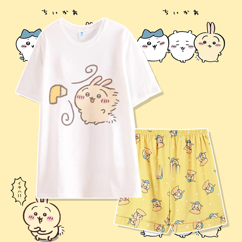 헤어드라이어 우사치(반팔반바지)