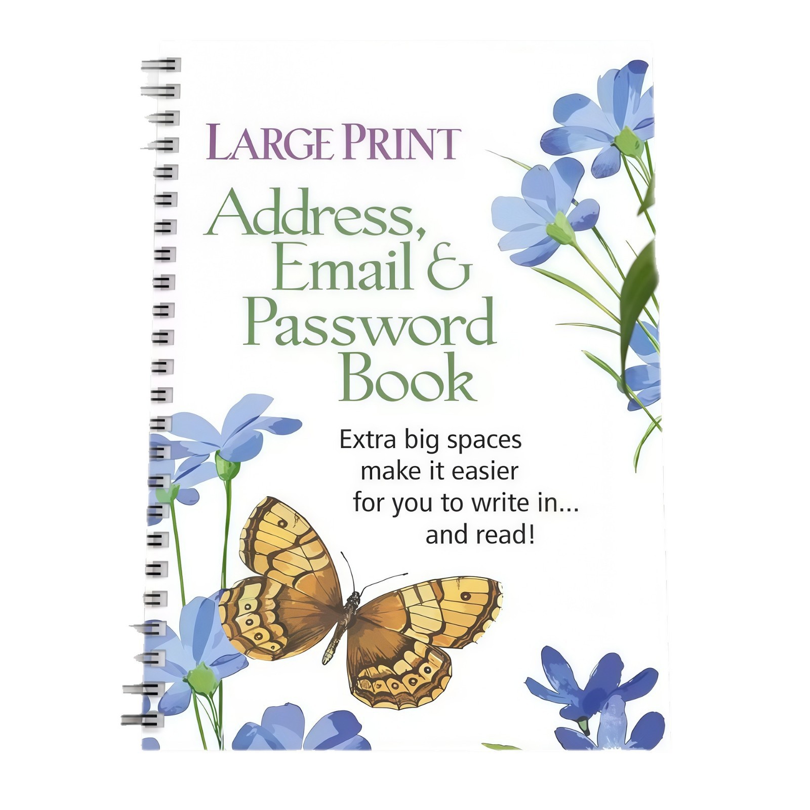Cross-border spiral password notebook is used for Internet computer email login records website username and password 5