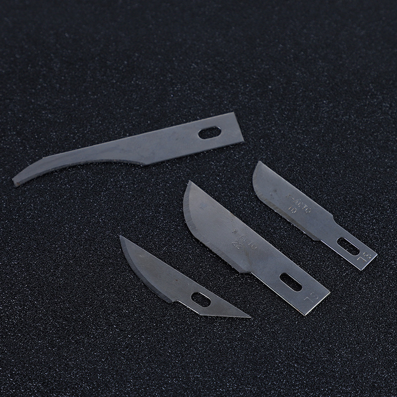 厂家供应雕刻刀异形刀片穿刺刀不锈钢刀片食品刀雕刻刀胶带刀