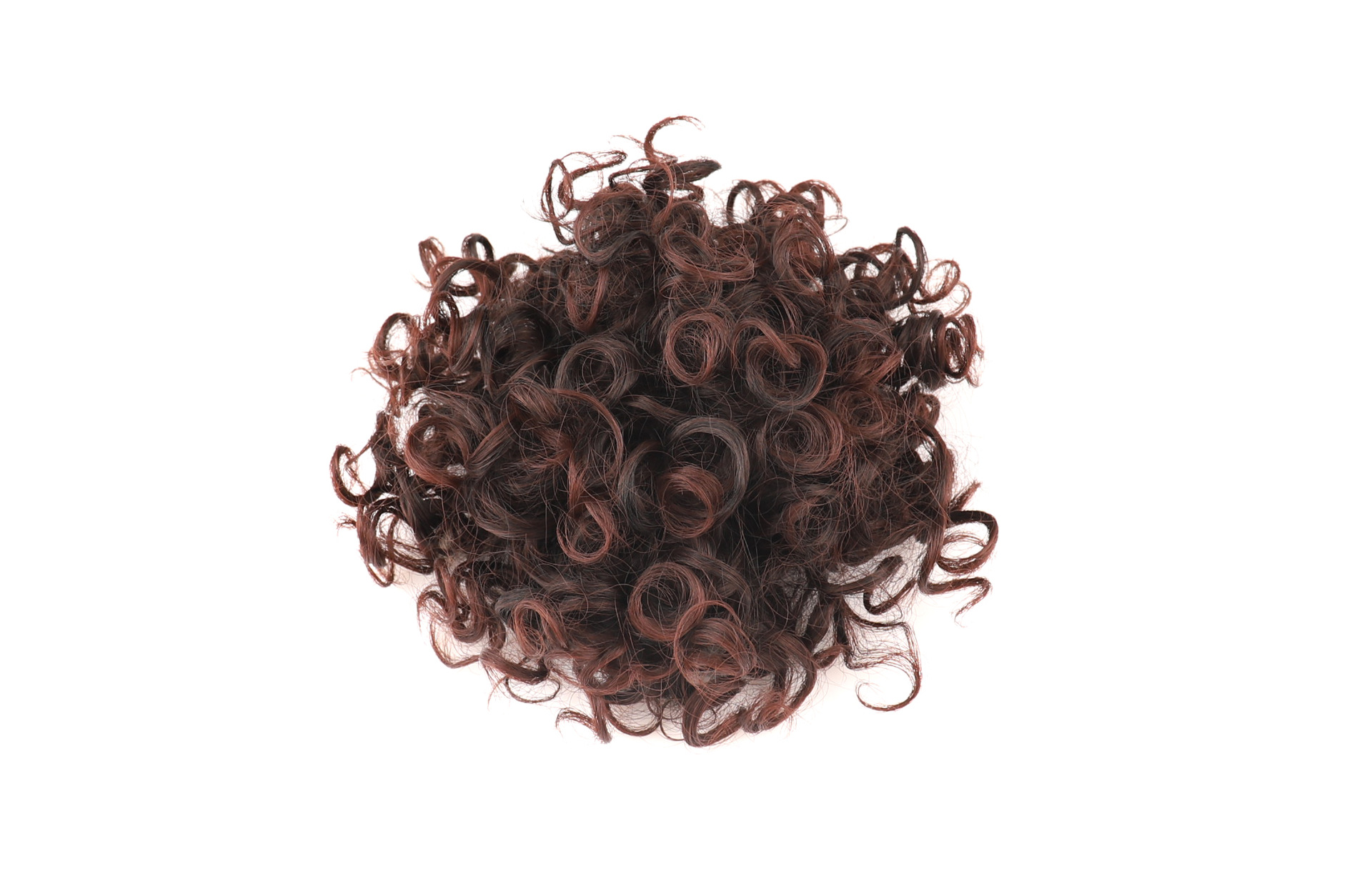 Synthetic hair bag messy hair wig elastic drawstring loose wave large curly bun_voghion.com