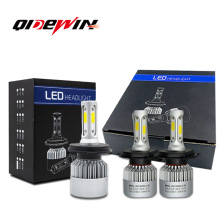 汽车led大灯 S2远近光一体led车灯 h4前照灯h7超亮头灯 跨境爆款