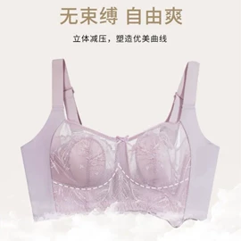 调整型文胸;无钢圈文胸;文胸套装