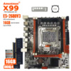 New X99 motherboard 2680v3 CPU 2 8G PC/Reg DDR4 memory studio opens more suits