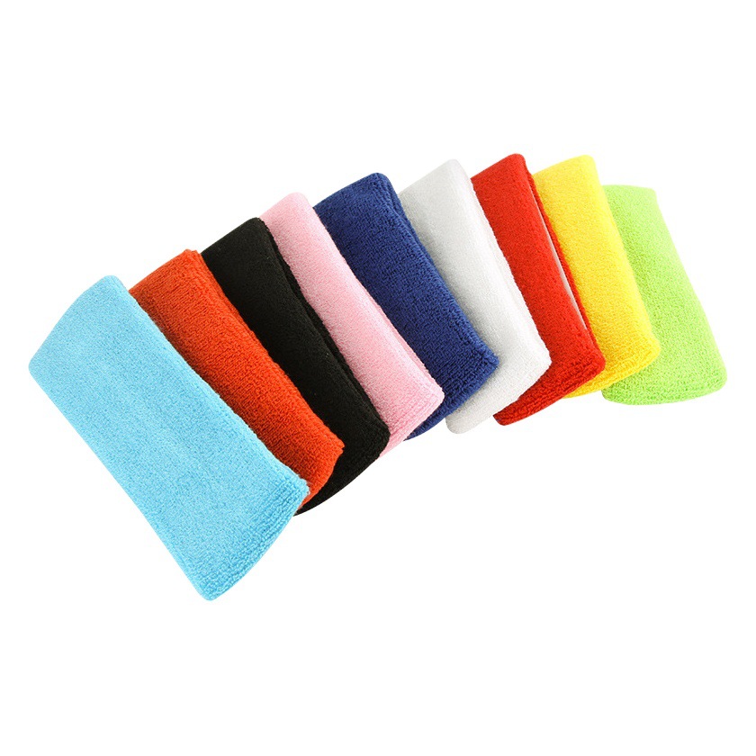 Deportes al aire libre absorbente de sudor toalla diadema banda para el cabello hombres y mujeres moda fitness yoga pañuelo diadema LOGO