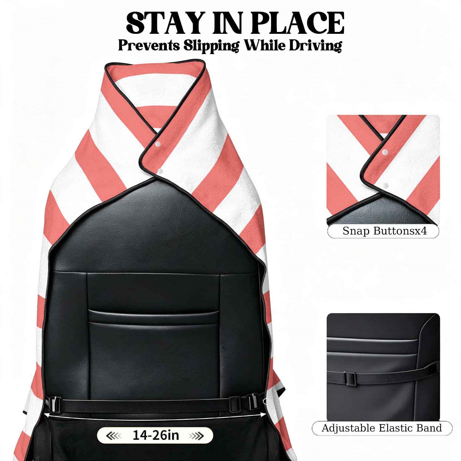 Summer bath towel and car seat cover 2-in-1, ultra-fine fiber outdoor beach and car dual-use universal seat cushion