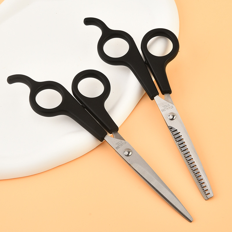 Fabricant de ciseaux de coiffure à usage domestique en acier inoxydable, pour effiler et couper les franges. Vente en gros._voghion.com