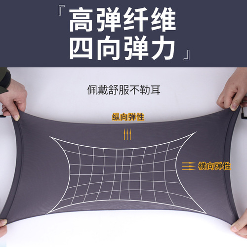 Ice Silk Sun Protection Face Mask for Men and Women Outdoor Sports Face Towel Summer Cycling Versatile Magic Headband Dustproof Neck Gaiter