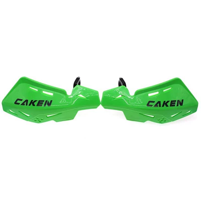 Motorcycle Safety Supplies Handlebar Handguard Modification - cnc-bracket-hand-guard-green-hg-090103