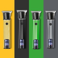 彫刻電気バリカンプラスチックシェーバー電気バリカンヘアサロン電気バリカンハゲオイルヘッドプッシュ家庭用バリカン