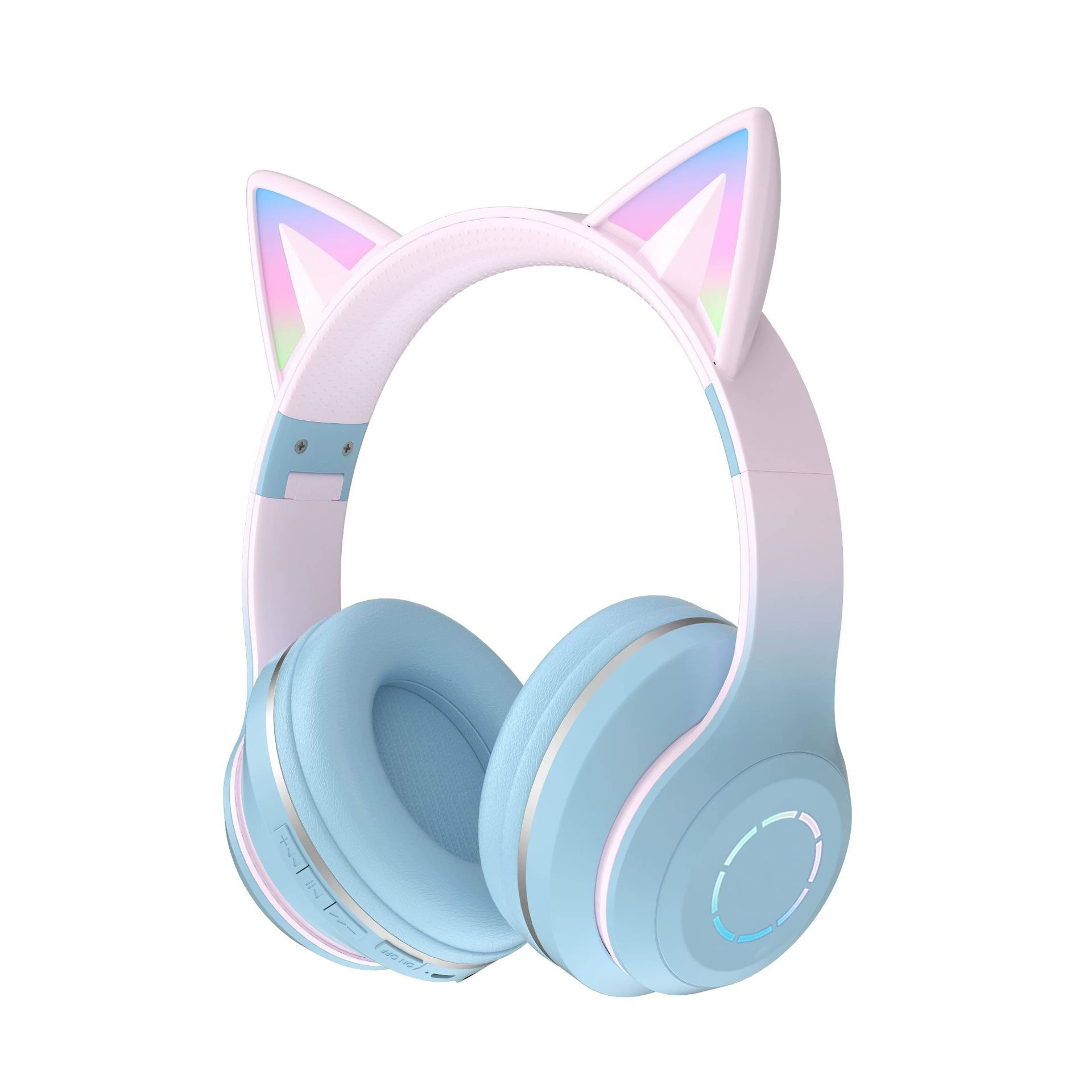 Наушники высокого качества, bluetooth, градиент, подарок на день рождения