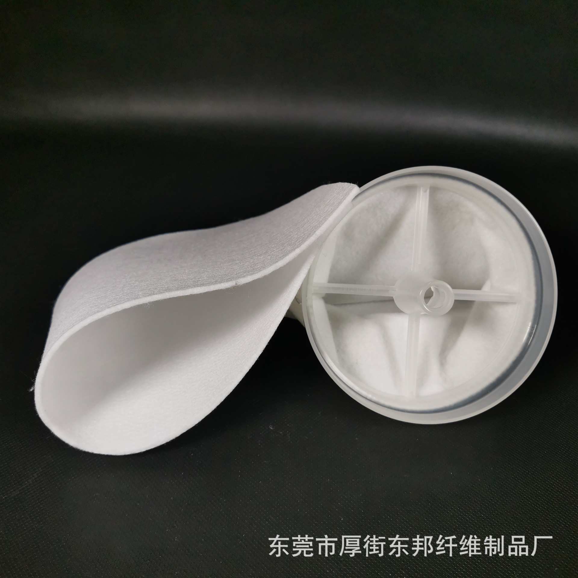 东莞生产针刺过滤棉 工业污水过滤袋 单面烫丙纶针刺无纺布