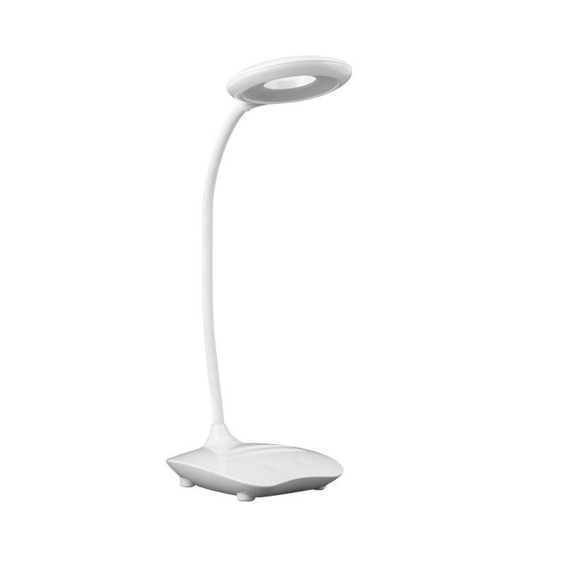 無極調(diào)光環(huán)形柔光護(hù)眼臺燈 三擋色溫LED手機(jī)支架學(xué)習(xí)燈