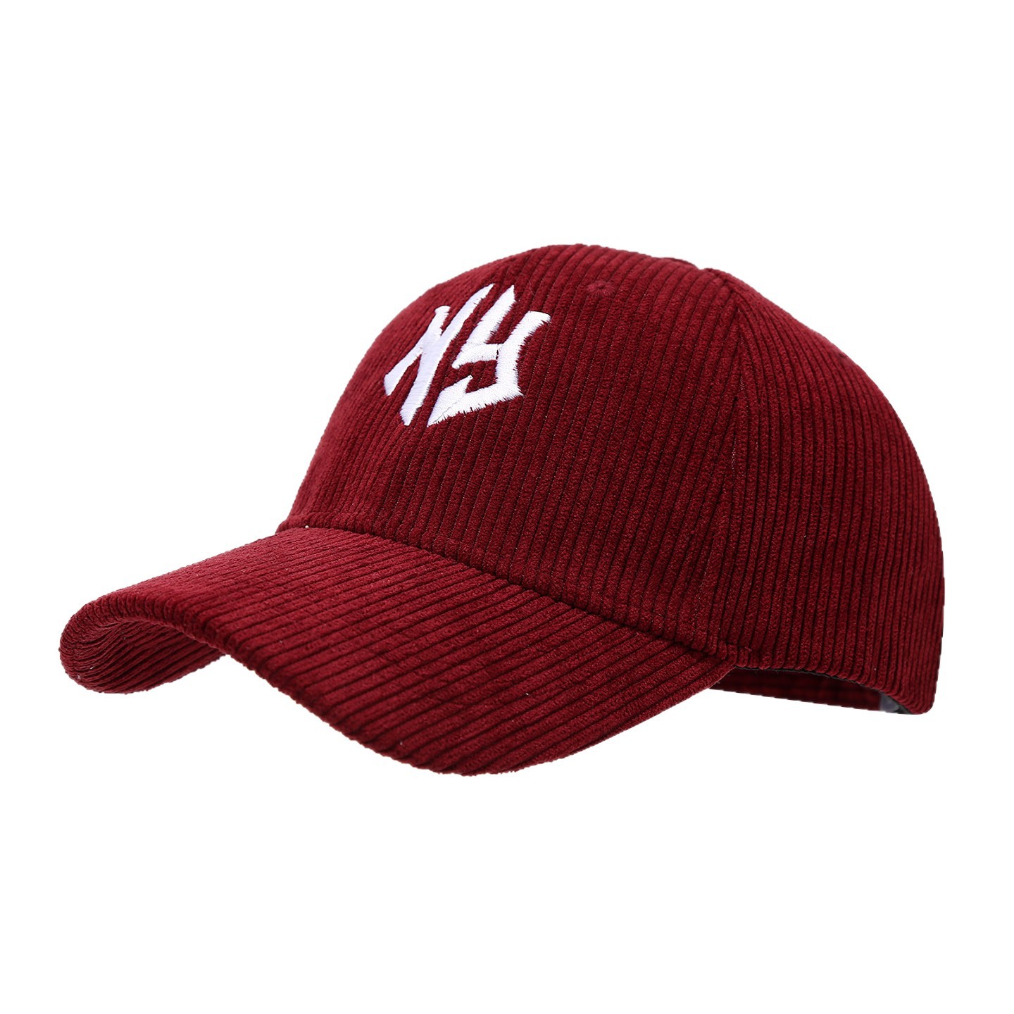 Mecha de lámpara gorra de lengua gorra de moda europea y americana comercio electrónico transfronterizo nueva letra NY gorra de béisbol gorra de moda de otoño pareja gorra
