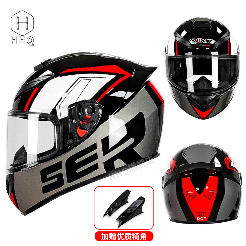 El estándar nacional 3C/DOT certificó la motocicleta eléctrica del casco de la motocicleta se puede equipar de la fábrica llena del casco del caballero del invierno de Bluetooth transfronteriza