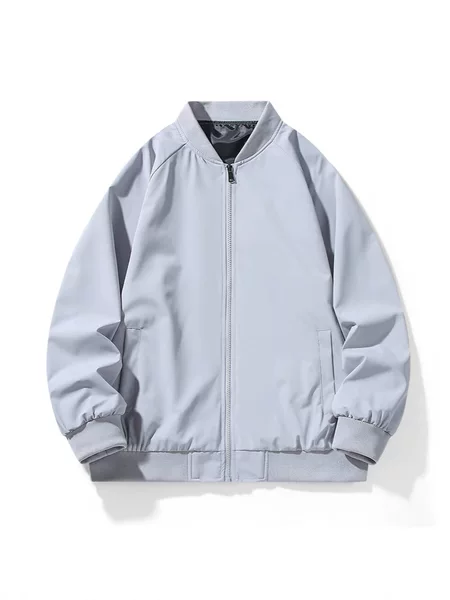 Men's Baseball Jacket for Spring and Autumn, Trendy Brand Jacket for Men and Women, Casual Stand-Collar Men's Coat, Cross-Border Wholesale, Large Sizes