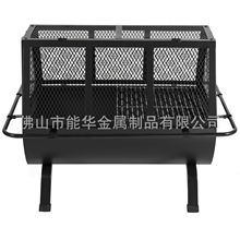 BBQ Fire pit 铁网户外花园取暖炉 木炭火盆烧烤炉烧烤架