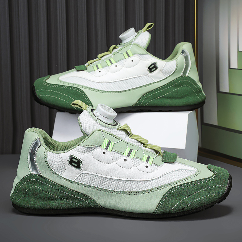 潮款内增高男鞋包底鞋休闲百搭皮绒网款网布透气厂家直销男运动鞋