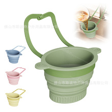 跨境新品水槽沥水篮家用厨房水槽过滤挂篮淘菜食物水果水槽过滤网