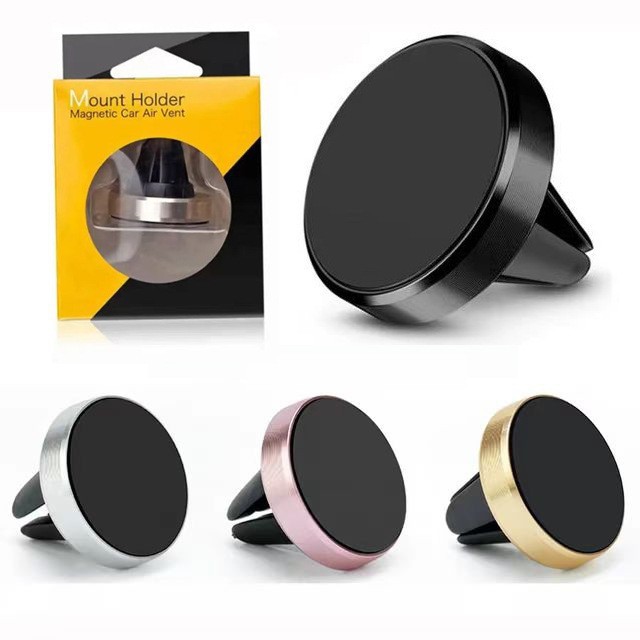 Car Mobile Phone Holder Magnetic Car Air Conditioner Air Outlet Mobile Phone Holder Snap-On Universal Car Mobile Phone Holder