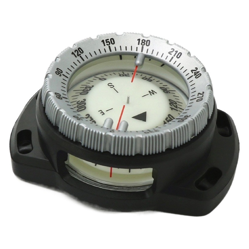 Hotdive magnético fuerte 50 m reloj de pulsera equilibrio impermeable brújula subacuática puntero luminoso aguja del Norte buceo brújula