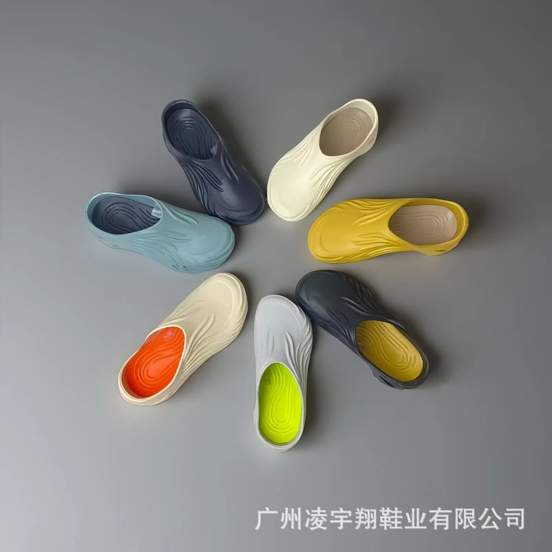 Cross Windstorm Wave Wave Shoes Summer Outdoor Closed-Toe Slippers Casual Beach Sandals 206340 Non-Slip