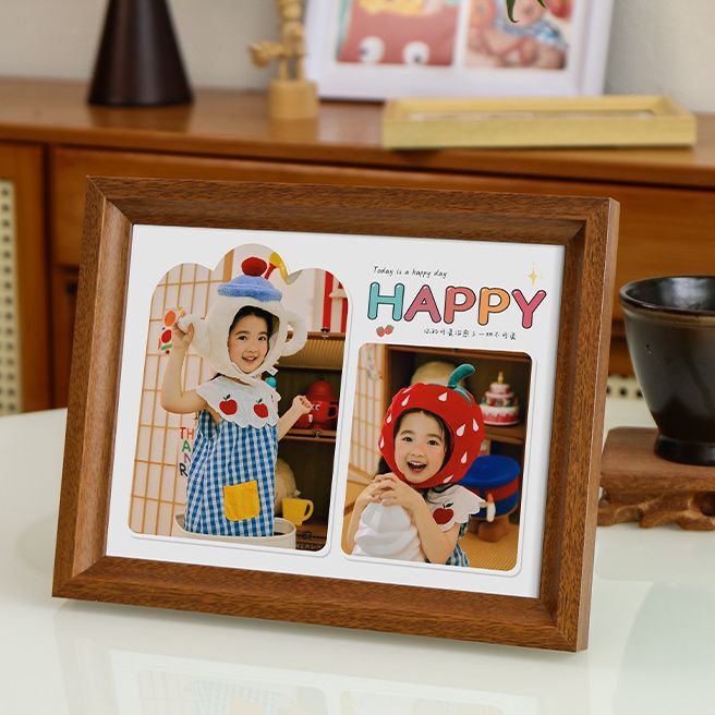 Photo Frame Display Stand 7-Inch 810 High-Value Baby and Children's Growth Photo Pinning Strap