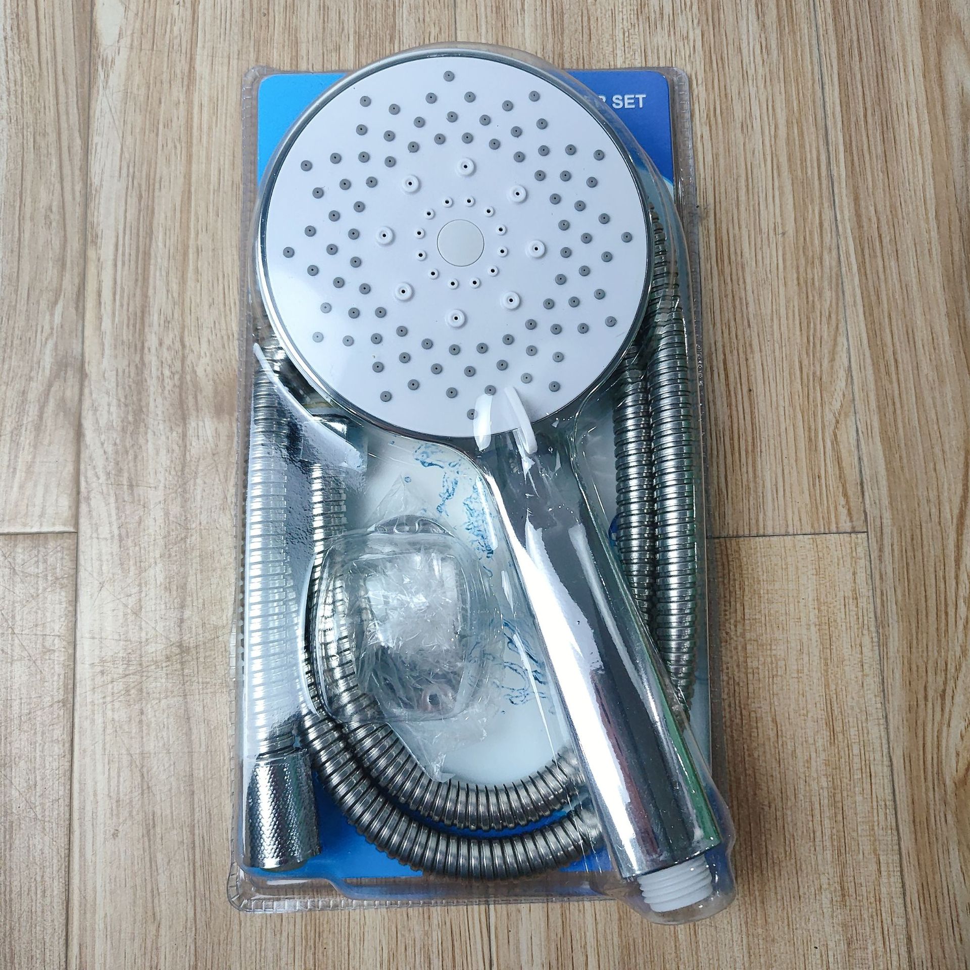 Comercio exterior al por mayor pequeño conjunto de ducha de tres piezas conjunto de ducha de tubo de ducha base conjunto de ducha