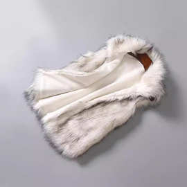 Fluffy Sleeveless Jacket for Winter 秋冬轻奢毛绒无袖背心外套
