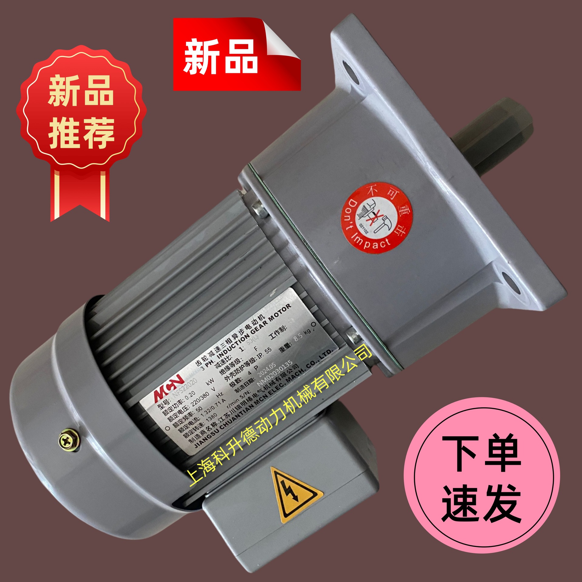 NFS22020 1:50 (L) MCN电机 明椿马达 NFS22020-A R NFS22020503L