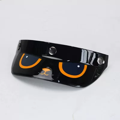Helmet Accessories: Long Visor: Dəbilqə (Kaska) aksesuarları - black-kitten