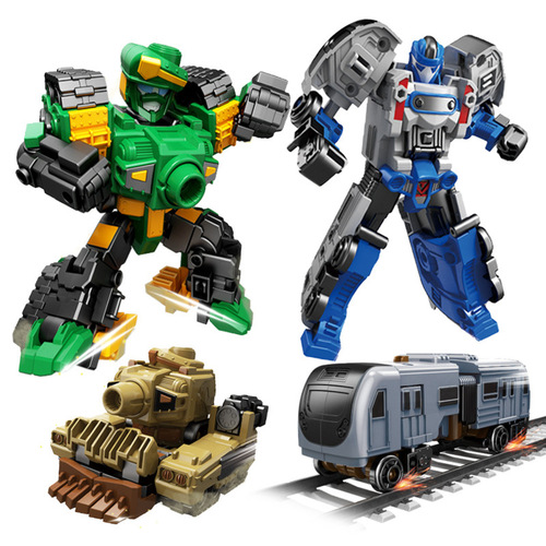 Children's Transforming Robot Toy King Kong Wholesale Car Model Boy Chenghai Hot Selling Kids Educational Toys