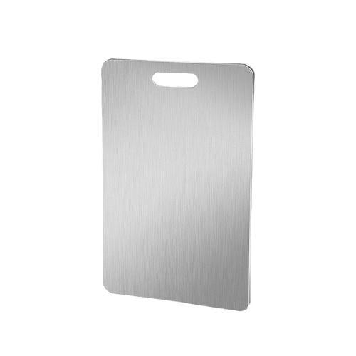 304 Stainless Steel Cutting Board, Chinese-Style Square Chopping Block, Kitchen Multi-Functional Double-Sided Cutting Board, Thickened Household Cutting Board—Wholesale