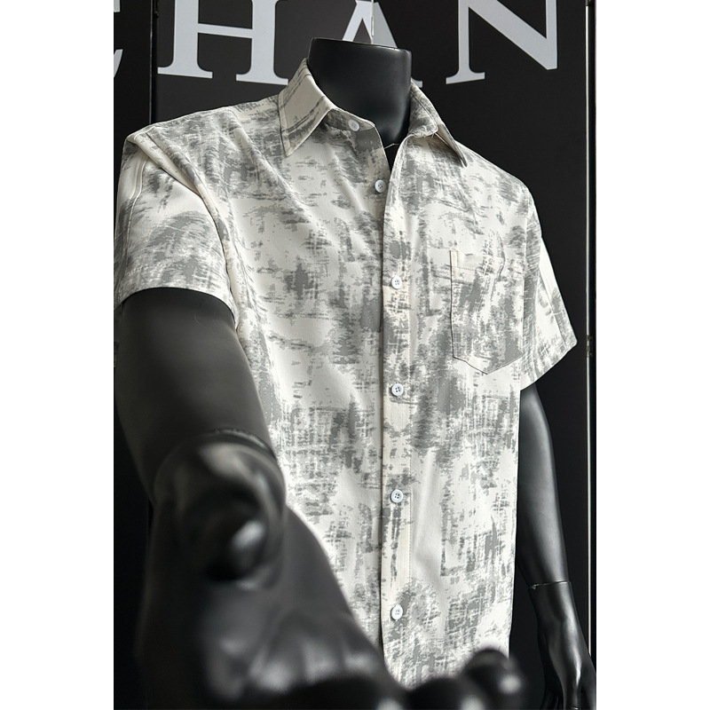 2026 Summer New Arrival Hong Kong Style Oversized Printed Short Sleeve Shirt M-5X HC26216-TeP20_voghion.com