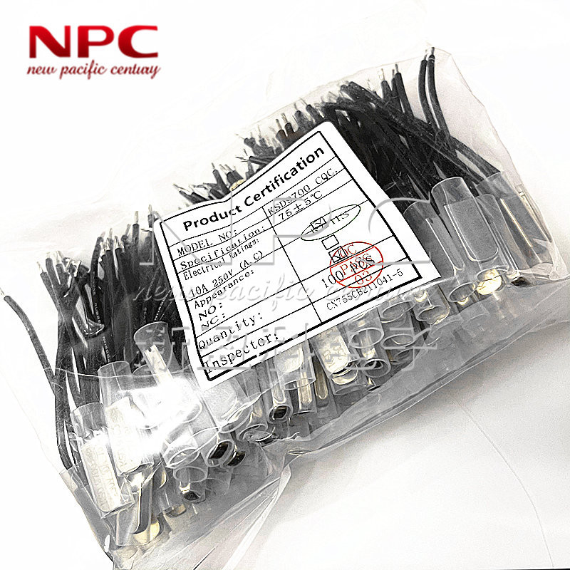KSD-9700热保护器155度155常开温控开关250V10A温度开关KSD9700