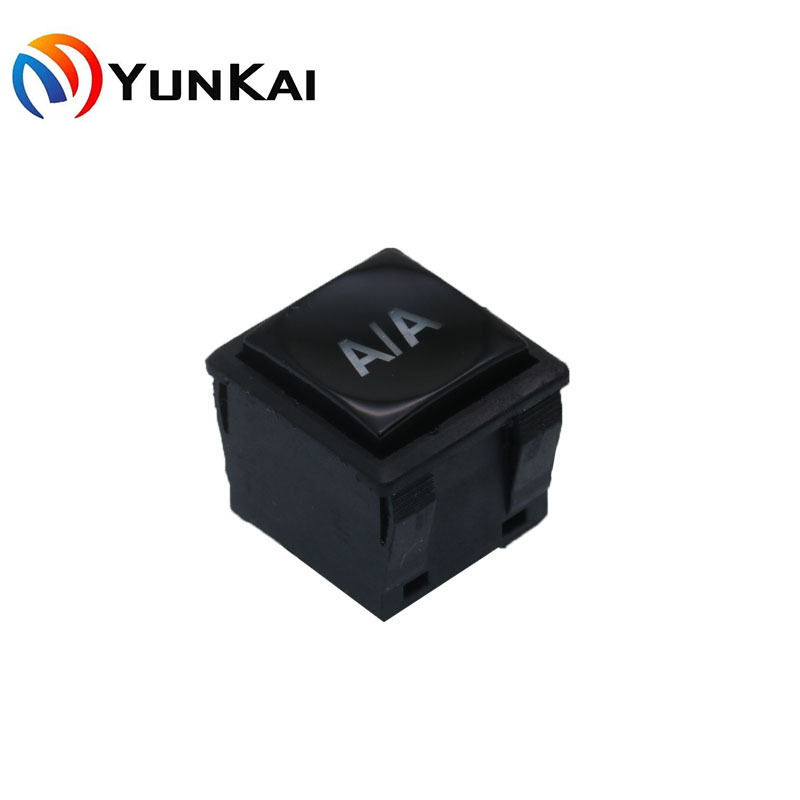 19.8*19.8方形 可印字 视频处理器按钮 自复位带灯按键开关