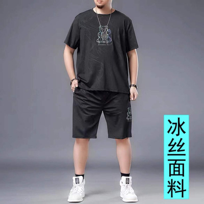 824 bộ lụa băng màu đen / XL