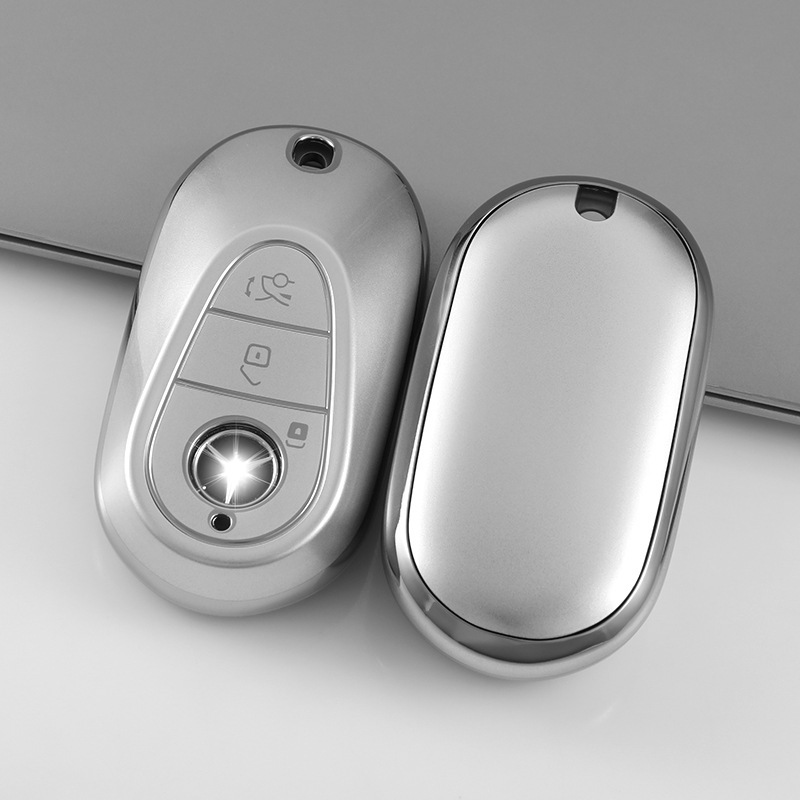车钥匙包适用奔驰S级钥匙套S400L/S450L/S500L/S500/迈巴赫S级|undefined