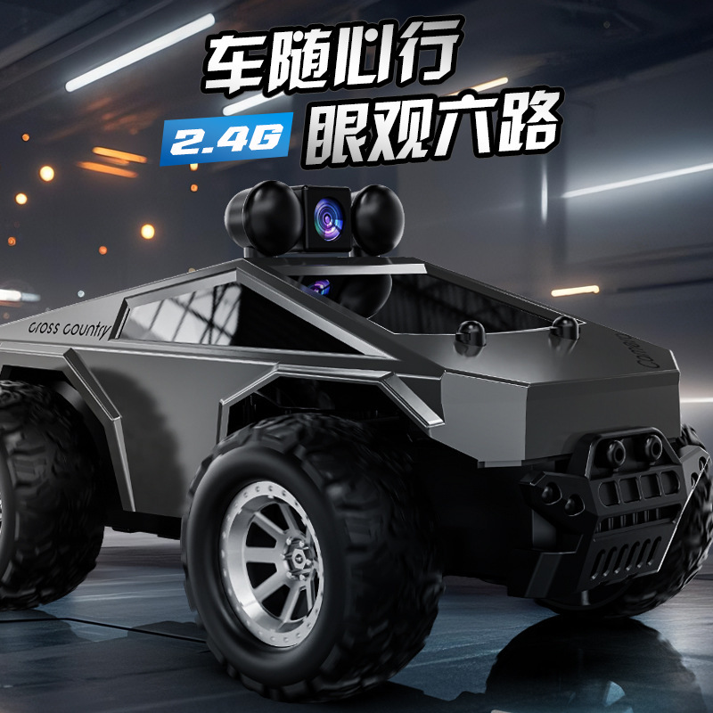 Kf29 Camera Rc Remote Control Car Four-Wheel Drive Off-Road Toy Bigfoot Car High-Speed High-Performance Drift Racing Car