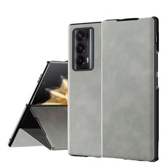 適用榮耀MagicV2手機殼摺疊保護套V2色素皮5G商務包防摔皮套