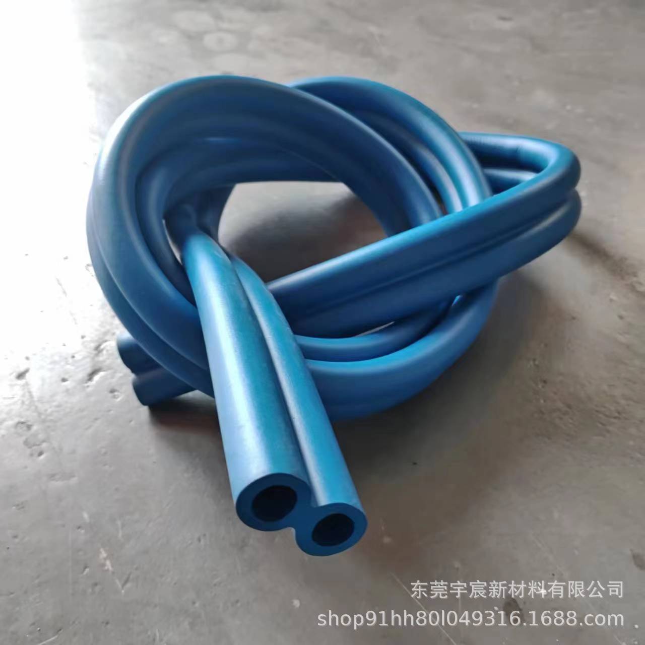 厂家直销双管nbr加厚防冻棉保温套空调管道保温管套隔热