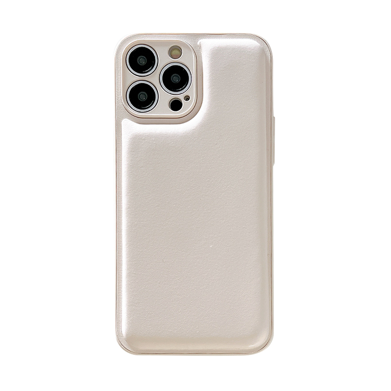 新款ins极简纯色适用iPhone15promax苹果14手机壳11新款12皮质13|undefined