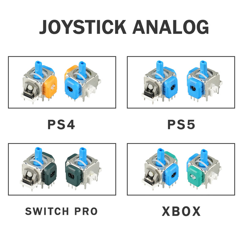 Tmr Electromagnetic Joystick Is Suitable for Ps5/Ps4/Xboxone High-Precision Long-Life Joystick Handle Repair Parts