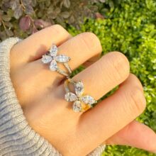 ͬ��󻨸�����S925������ҫ���������������������Ů��ָŷ��
