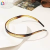 PCU shaped fine hair hoop-gradient 玳瑁