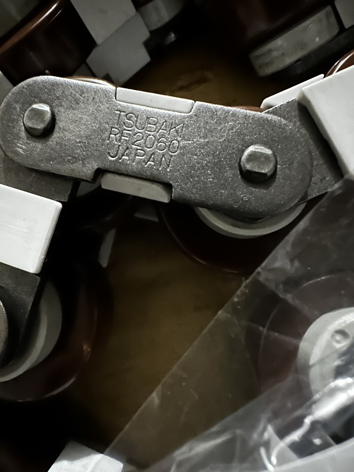 RF2060VRPA Tsubaki椿本倍速链防止螺栓 螺母等的嵌入或落下